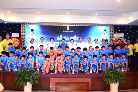 Bà Rịa - Vũng Tàu: Ra mắt đội bóng đá U9 và U11 dự giải toàn quốc 2024