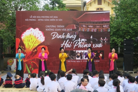 Khai mạc Không gian văn hóa đình làng Hải Phòng xưa tại Di tích Đình Hàng Kênh, quận Lê Chân