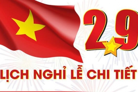 Lịch nghỉ lễ Quốc khánh 2024