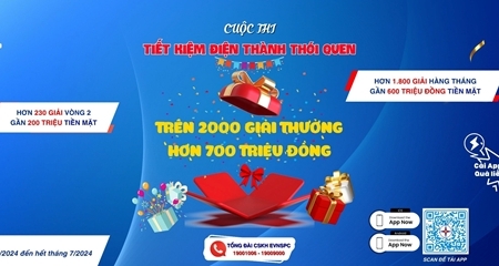 EVNSPC: Trên 800 triệu đồng dành để thưởng cho những ý tưởng tiết kiệm điện