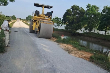 Tuyến đê Mậu Khê đã được sửa chữa sau phản ánh của Thương hiệu Công luận