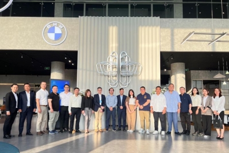 Đoàn công tác BMW Asia và đối tác Philippines thăm, làm việc tại BMW Bình Dương