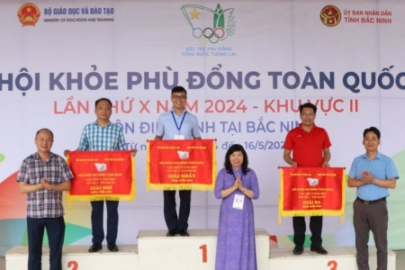 Bế mạc môn Điền kinh trong Hội khỏe Phù Đổng toàn quốc lần thứ X khu vực II tại Bắc Ninh