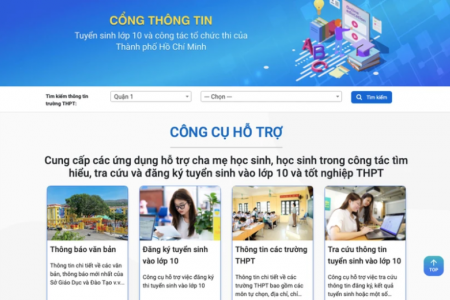 Lịch thi tuyển sinh lớp 10 THPT TP. Hồ Chí Minh