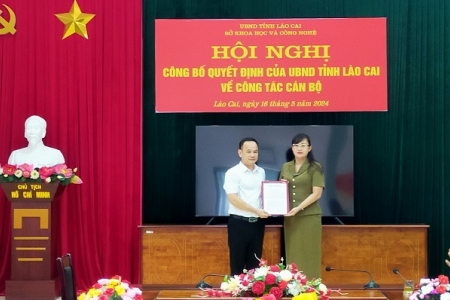 Phó Giám đốc Sở Thông tin và Truyền thông tỉnh Lào Cai nhận nhiệm vụ mới