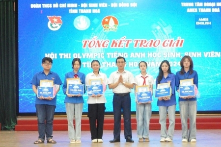 Chung kết cuộc thi Olympic Tiếng Anh học sinh, sinh viên tỉnh Thanh Hóa năm 2024