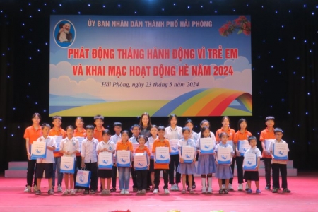 Phát động Tháng hành động Vì trẻ em và Khai mạc hoạt động hè năm 2024