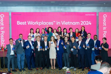 Danh sách Nơi làm việc xuất sắc hàng đầu Việt Nam 2024: Xuất hiện cái tên đầy bất ngờ, bên cạnh các “ông lớn”