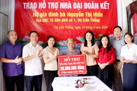 Bắc Giang: Khánh thành, bàn giao 218 nhà đại đoàn kết cho hộ nghèo, cận nghèo