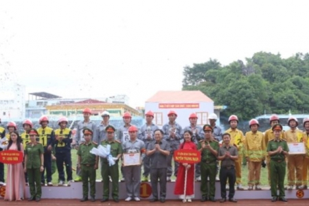 Lạng Sơn: Tổ chức Hội thi nghiệp vụ chữa cháy và cứu nạn, cứu hộ “Tổ liên gia an toàn phòng cháy, chữa cháy”