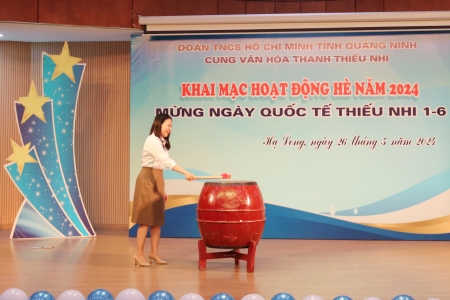 Cung Văn hóa thanh thiếu nhi tỉnh Quảng Ninh: Khai mạc hoạt động hè năm 2024