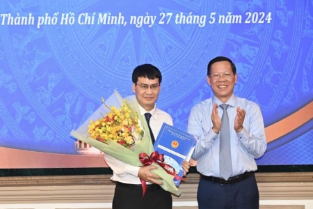 Tiếp nhận, bổ nhiệm Phó Vụ trưởng Văn phòng Chính phủ giữ chức Phó Giám đốc Sở