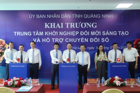 Quảng Ninh: Khai trương Trung tâm khởi nghiệp đổi mới sáng tạo và hỗ trợ chuyển đổi số