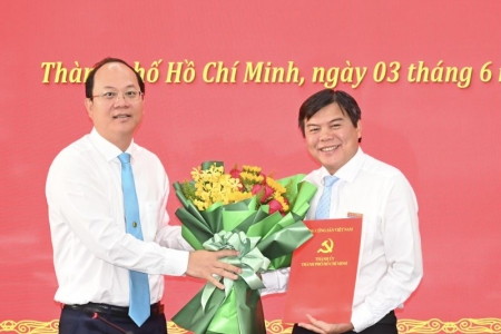 Bổ nhiệm ông Tăng Hữu Phong giữ chức Phó Trưởng Ban Tuyên giáo Thành ủy TP.HCM