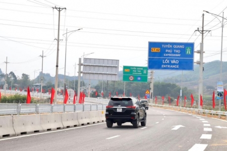 Đầu tư hơn 692 tỷ đồng xây dựng tuyến nối cao tốc Nội Bài - Lào Cai với Tuyên Quang - Phú Thọ