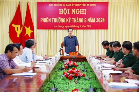 Tập trung làm tốt công tác xây dựng Đảng trong Bộ đội Biên phòng tỉnh An Giang