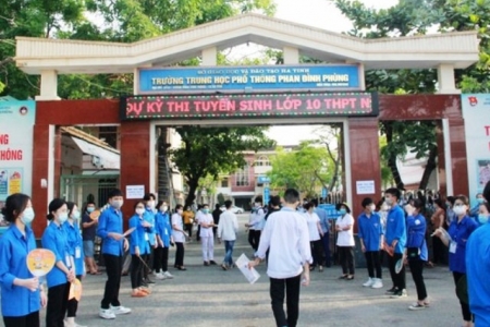 Hà Tĩnh: Gần 19.000 thí sinh tham gia Kỳ thi tuyển sinh vào lớp 10