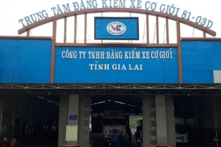 Gia Lai: Đình chỉ hoạt động một Trung tâm Đăng kiểm xe cơ giới