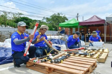 Trận địa thương hiệu pháo hoa quốc tế Đà Nẵng DIFF 2024 trước giờ G