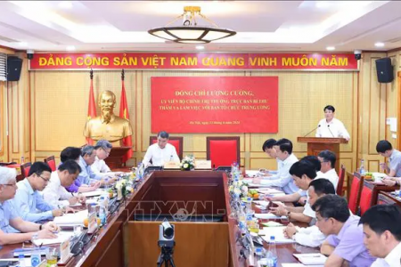 Thường trực Ban Bí thư đề nghị Ban Tổ chức Trung ương sắp xếp cán bộ trẻ vào vị trí lãnh đạo, quản lý