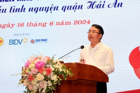 Tôn vinh người hiến máu tiêu biểu của thành phố Hải Phòng năm 2024