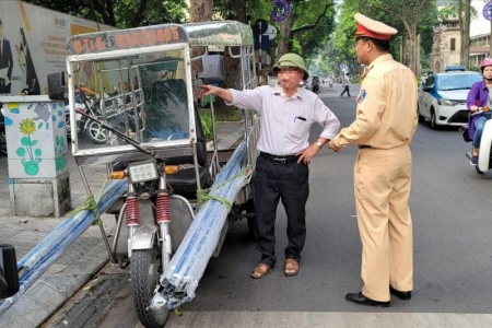 Hơn 2.800 trường hợp vi phạm giao thông trong 1 tháng triển khai các tổ công tác đặc biệt