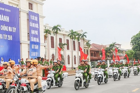 TP. Nam Định hưởng ứng Tháng hành động phòng chống ma túy