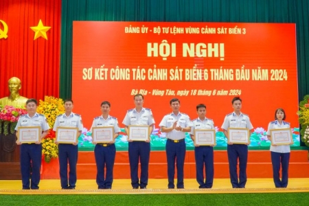 6 tháng đầu năm, BTL Vùng Cảnh sát Biển 3 triệt phá 13 vụ án, chuyên án ma túy