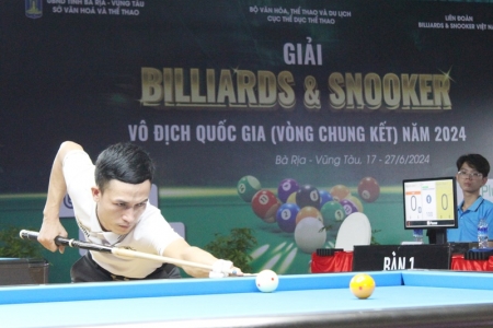 Giải Billiards & Snooker vô địch quốc gia năm 2024 tại Vũng Tàu