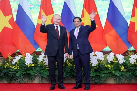 Thủ tướng Phạm Minh Chính hội kiến Tổng thống Liên bang Nga Vladimir Putin