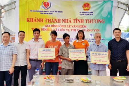 Quảng Ninh: Khánh thành Nhà tình thương cho hộ gia đình có hoàn cảnh khó khăn tại TX Quảng Yên  