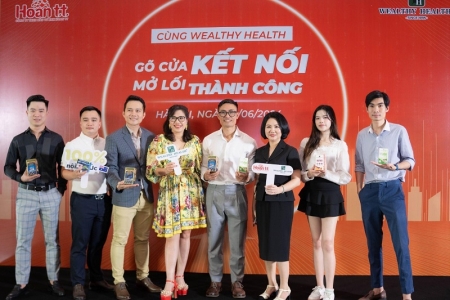 Hoan TT phân phối độc quyền các sản phẩm Wealthy Health tại Việt Nam