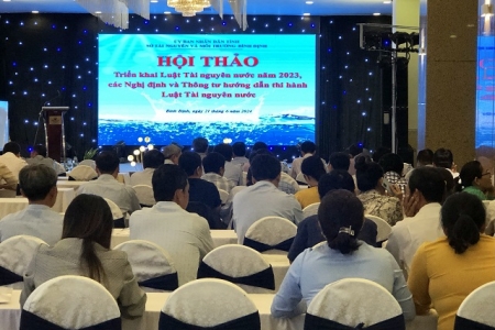 Bình Định: Hội thảo triển khai Luật Tài nguyên nước năm 2023