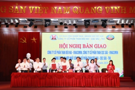 Chính thức hợp nhất Công ty CP Than Đèo Nai - Cọc Sáu – TKV