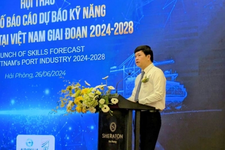 Hội thảo “Công bố Báo cáo dự báo kỹ năng ngành Cảng tại Việt Nam, giai đoạn 2024 – 2028”