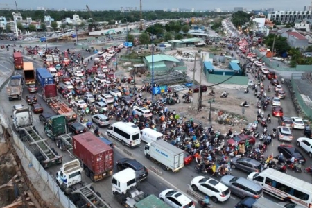 TP. Hồ Chí Minh: Điều tiết giao thông tại khu vực nút giao An Phú