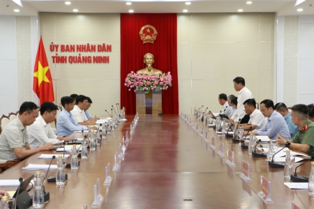 UBND tỉnh Quảng Ninh làm việc với Tổ công tác Thanh tra Chính phủ