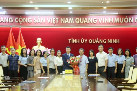 Ông Nguyễn Thế Lãm giữ chức vụ Giám đốc, Tổng Biên tập Trung tâm Truyền thông tỉnh Quảng Ninh