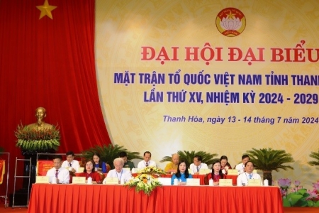 Đại hội đại biểu MTTQ Việt Nam tỉnh Thanh Hóa lần thứ XV