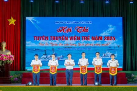 Sôi nổi hội thi "Tuyên truyền viên trẻ Cảnh sát biển năm 2024" khu vực phía Nam