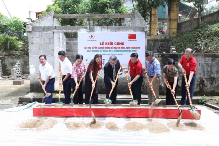 Lạng Sơn: Khởi công Dự án “Xây dựng bếp ăn bán trú và hỗ trợ dinh dưỡng học đường” tại huyện Tràng Định