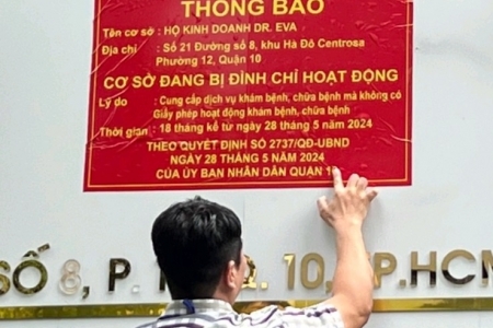 Phát hiện cơ sở thẩm mỹ đang trong thời gian đình chỉ vẫn ‘cố tình’ hoạt động