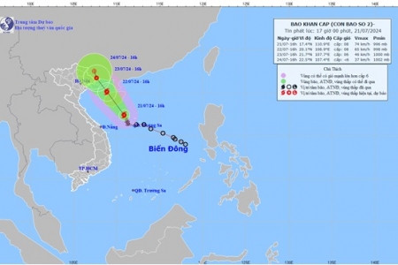 Quảng Ninh: Tăng cường chỉ đạo phòng, chống, ứng phó với cơn bão số 2