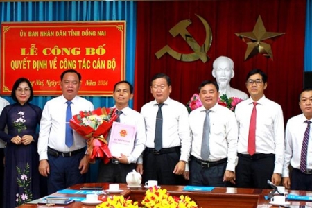 Tân Phó Giám đốc Sở Công thương Đồng Nai: “Nỗ lực phát huy tinh thần trách nhiệm, đoàn kết, năng lực công tác để thưc hiện tốt nhiệm vụ được giao"