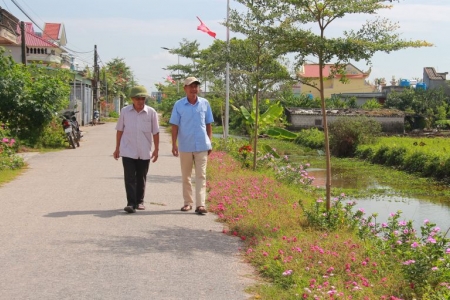 Giao Thủy về đích nông thôn mới nâng cao với 100% hệ thống giao thông nông thôn được nhựa và cứng hóa