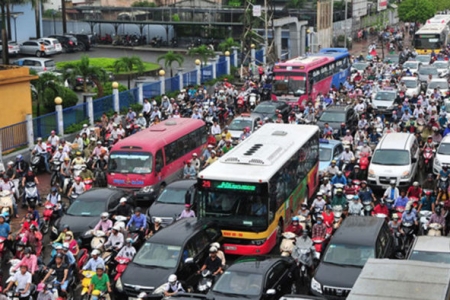 Trong những ngày Quốc tang, cấm ô tô tải, xe khách vào trung tâm Hà Nội