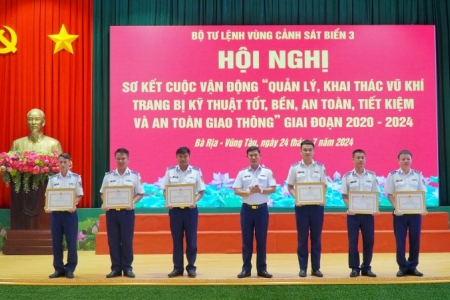 BTL Vùng Cảnh sát Biển 3: Quản lý, khai thác vũ khí, trang bị kỹ thuật tốt, bền, an toàn, tiết kiệm