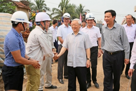 Sinh thời, Tổng Bí thư Nguyễn Phú Trọng luôn dành tình cảm đặc biệt, tin tưởng, kỳ vọng đối với công nhân, tổ chức công đoàn