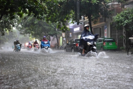 Thời tiết ngày 29/7: Bắc Bộ, Bắc Trung Bộ mưa to và dông