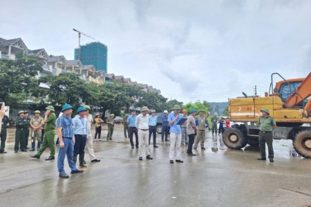 Hạ Long: Cưỡng chế thu hồi đất tại khu 3, phường Hùng Thắng